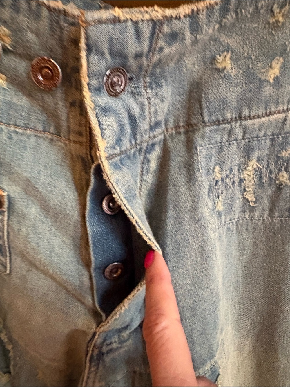 Magnolia Pearl Geordie pants- reserved for T - Picture 4 of 15